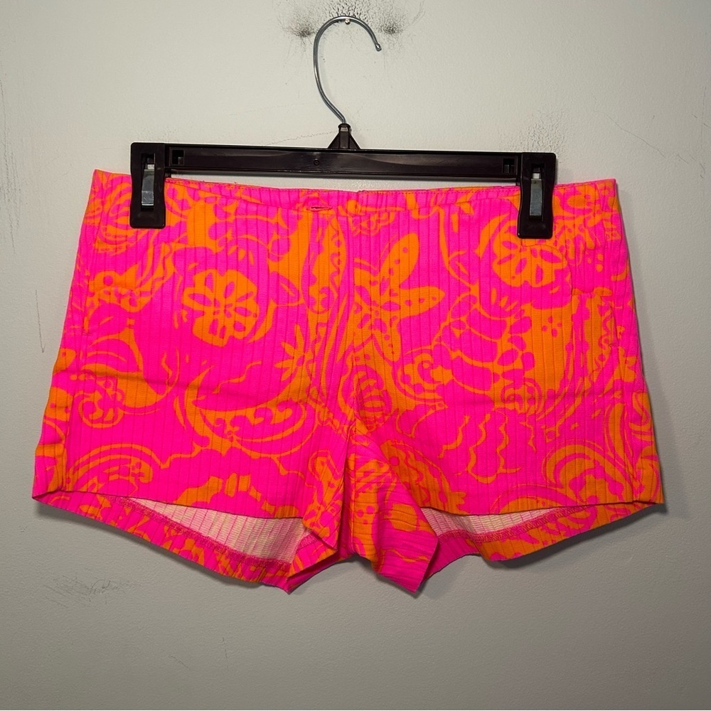 NWT Lilly Pulitzer Pop Pink Seaesta Lisa Shorts Size 00